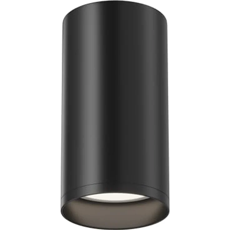 MAYTONI FOCUS S Deckenleuchte, GU10 Aluminiumlampe, Ø5 cm, schwarz, für Küche, Flur, Wohnzimmer oder Esszimmer – Bild 1