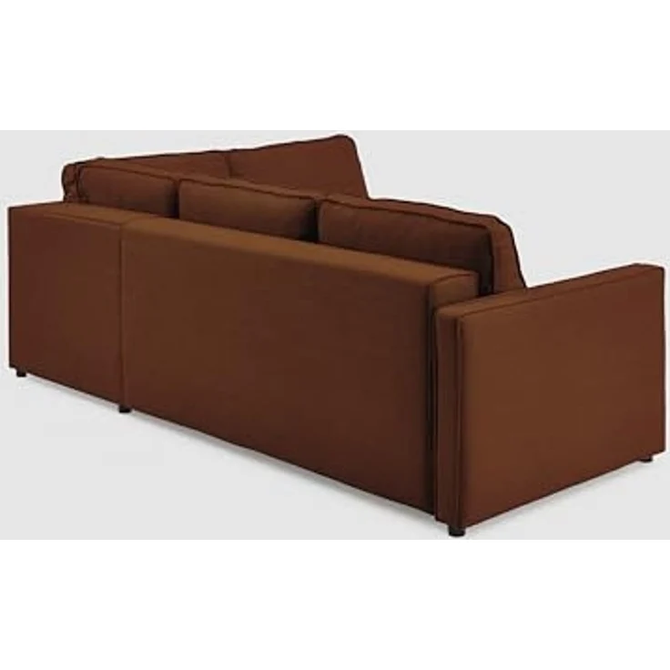 ATLANTIC home collection Eckgarnitur Chill, inkl. Schlaffunktion (ca. 135x230 cm), inkl. Bettkasten, frei im Raum stellbar, Wellenunterfederung, Ecke rechts – Bild 4