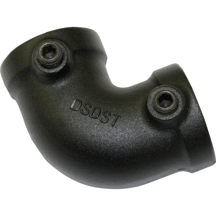 Gardinia Eckstück für Gardinenstange Industrial Home für Ø 25 mm schwarz