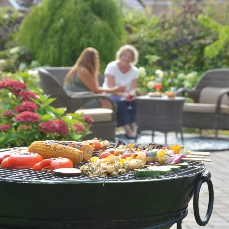 esschert design Grillplatte, Grillrost für Feuerschalen – Bild 3