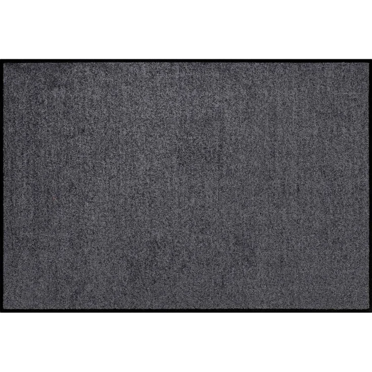 Salonloewe Fußmatte Fußmatte 40x60 Uni anthrazit, Eingangsmatte klein, Höhe: 400 mm – Bild 2