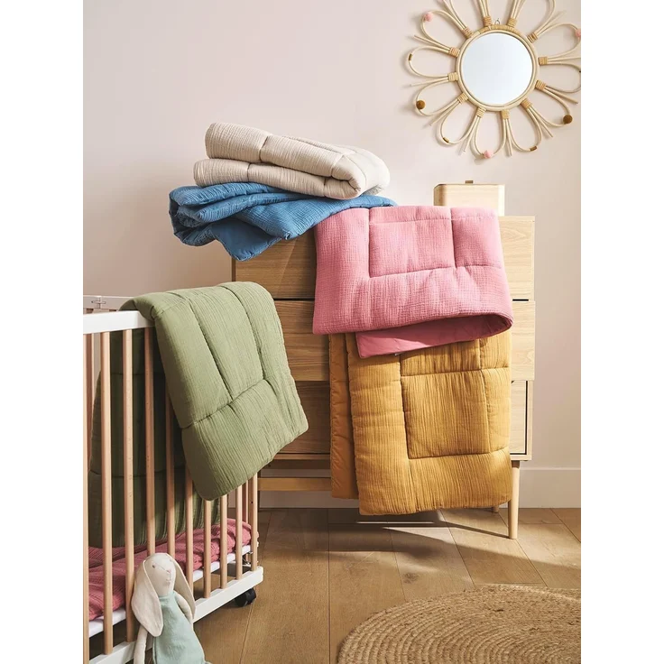 Babydecke Baby Spieldecke/ Laufstalleinlage, vertbaudet – Bild 7