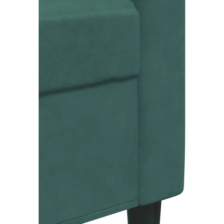 vidaXL Sessel Dunkelgrün 60 cm Samt 4007606 – Bild 6