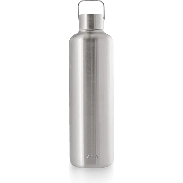Thermosflasche Isolier-Trinkflasche Doppelwandig 1L EQUA Timeless Steel 683594