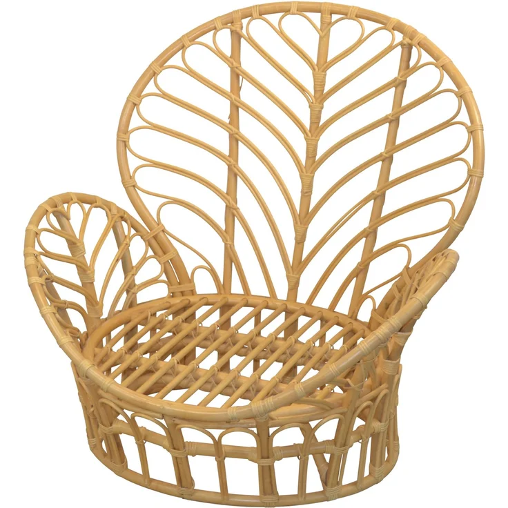 Relax-Rattansessel "Fiona" handgearbeitet mit Kissenauflagen – Bild 2