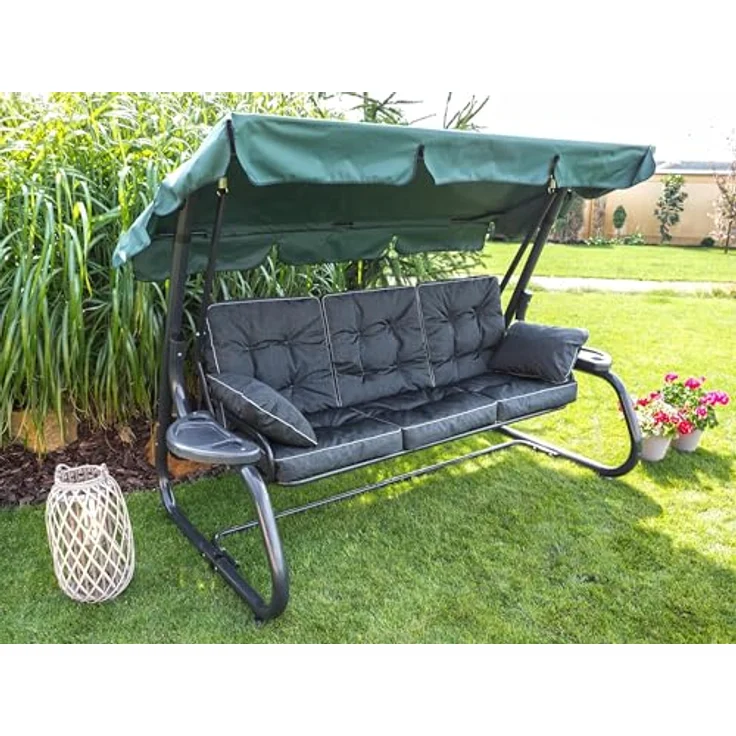 Bjird Bankauflage Venus 50 cm, 60 cm, 100 cm, 120 cm, 150 cm, 180 cm, (1 St), für Gartenbank und Hollywoodschaukel – Bild 13