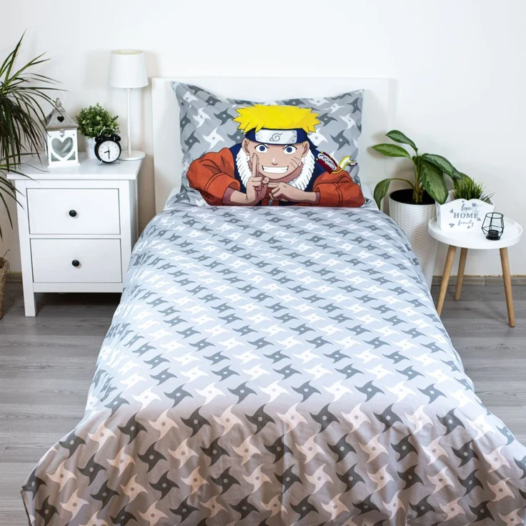 Naruto Design Kuschelige Bettwäsche Baumwolle, 140x200 cm & 70x90 cm – Bild 3
