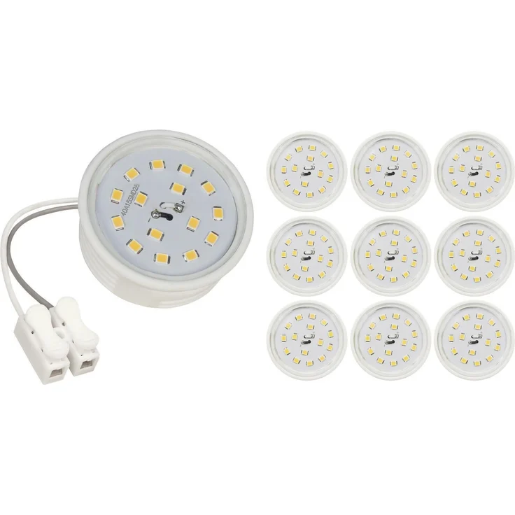 LED-Modul McShine, 5W, 400lm, 230V, 50x23mm, warmweiß, 3000K, 10er-Pack – Bild 1