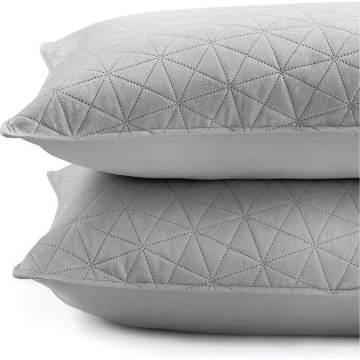 Restilo Kissenbezug Kissen Kissenbezug mehre Größen 2er Set Wohnzimmer Dekokissen, (2 Stück), 2er Set mit Samtoptik – Bild 3