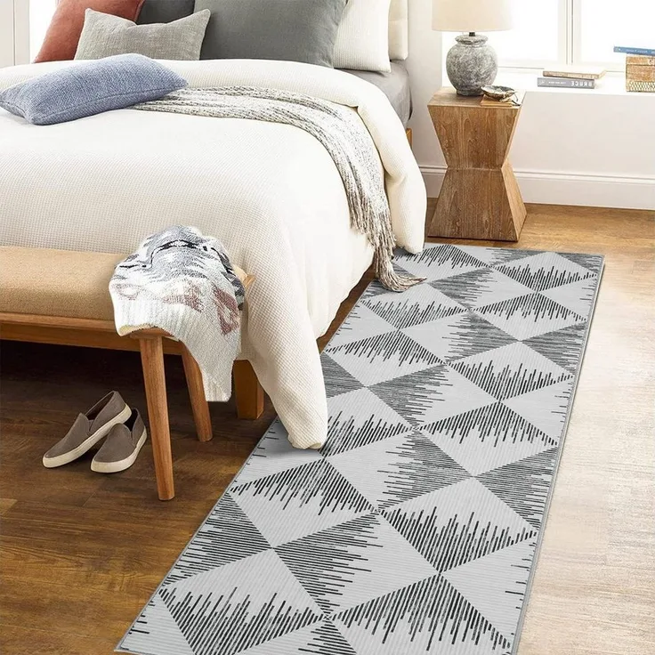 GarveeMore Teppich Modern Teppich für Wohnzimmer Schlafzimmer Antirutsch Waschbare Weich