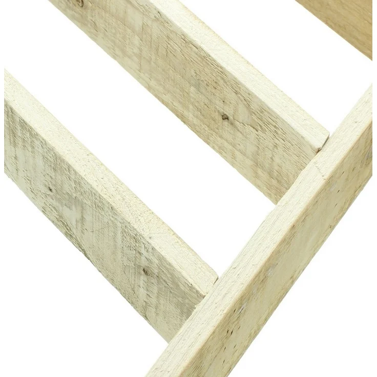 Dekoleidenschaft Standregal Dekotanne "Rustikal" aus recyceltem Holz, Pyramide mit 4 Ebenen, 78 cm, hoch, Regal für Wohnzimmer, Küche & Bad, Weihnachtsbaum Alternative – Bild 3