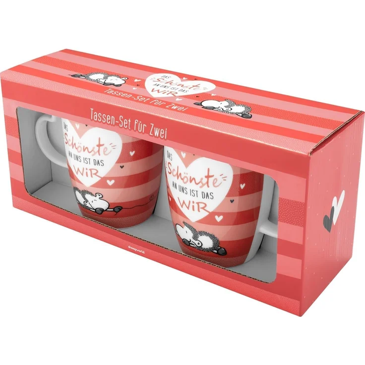 Tasse Tee- Kaffeetasse Kaffeebecher Set Geschenk 36cl Sheepworld SCHÖNSTE 073788 – Bild 5