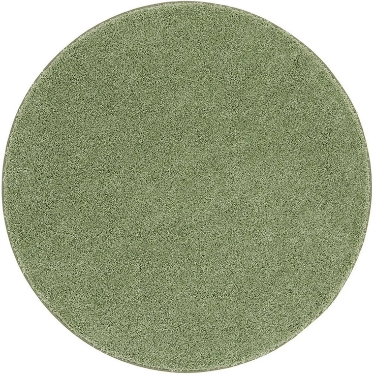 Snapstyle Hochflor-Teppich Luxus Hochflor Langflor Teppich Milano Rund, Rund, Höhe: 43 mm – Bild 1