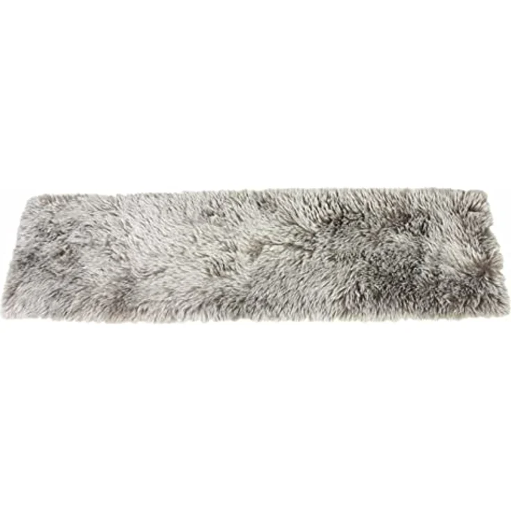Tischläufer "Platin" aus Kunstfell, beige-braun, 30x120 cm – Bild 4