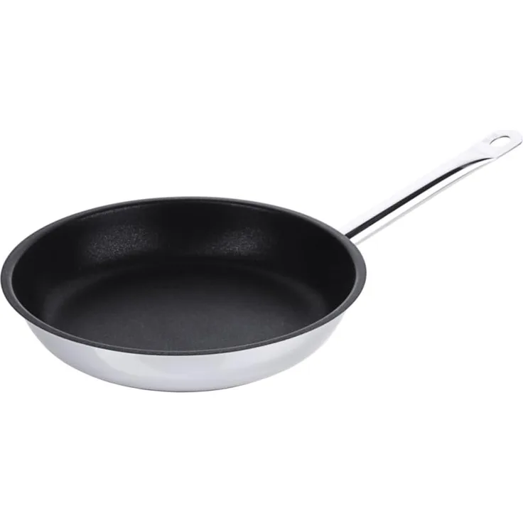 Contacto Edelstahl Antihaft-Bratpfanne 24 cm aus Edelstahl mit Quantum- beschichtung