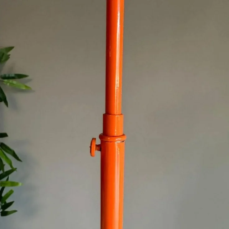 Bamyum Stehlampe Moderne Stehlampe aus Metall mit E27, verstellbarer Lampenschirm, ohne Leuchtmittel, E27, verstellbarer Lampenschirm, Stehluchte mit Ablage – Bild 3