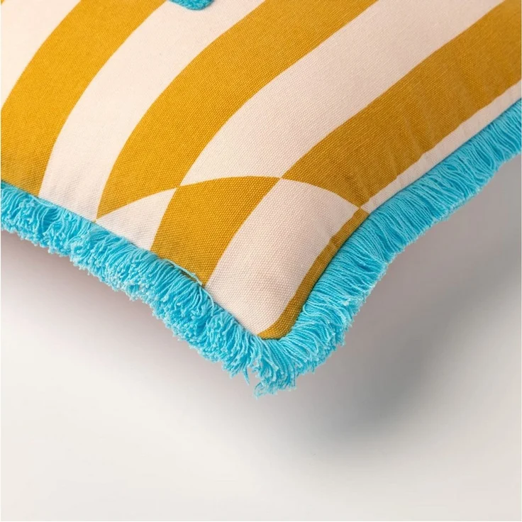 Dutch Decor Kissenhülle 'Salut' 30 x 50 cm Mineral Yellow - Gelb – Bild 3