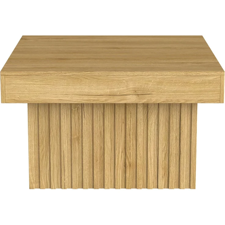 Merax Holz Couchtische Kaffee-Tisch, robust und vielseitig, ideal für Wohnzimmer, Esszimmer und Büro – 79x79x46 cm, Holzfarbe – Bild 8