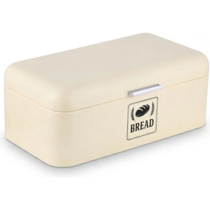 Relaxdays Retro Brotkasten mit Deckel & Griff – Bild 8