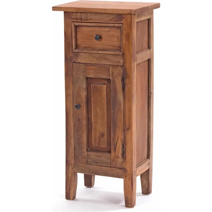 DESIGN DELIGHTS Kommode FLURSCHRANK PLANT 80x36cm (HxB) Massivholz, Telefontisch, Farbe: 08
