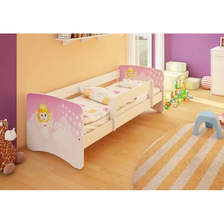 Best for Kids Kinderbett (80x160 80x180 80x 200 90x160 90x180 90x 200), mit oder ohne Matratze, TOP Preis-Leistungs-Verhältnis