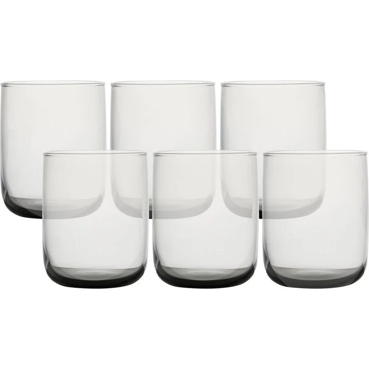 Hermia Concept 'F10000058' Gläser-Set (6-teilig), Grau, 6,7 x 6,7 x 9 cm, 280 ml – Bild 5