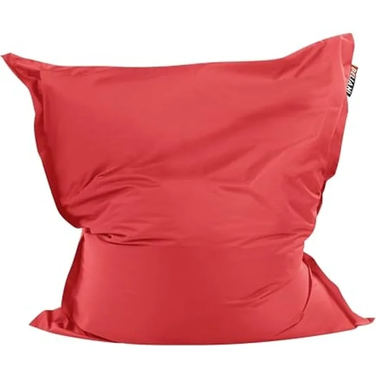 Sitzsackbezug FUZZY 180 cm 140 cm Rot