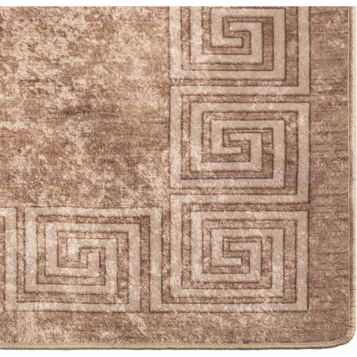 vidaXL Teppichläufer MARSA Weiß 50x150 cm Polyester und PVC 42023301 – Bild 5