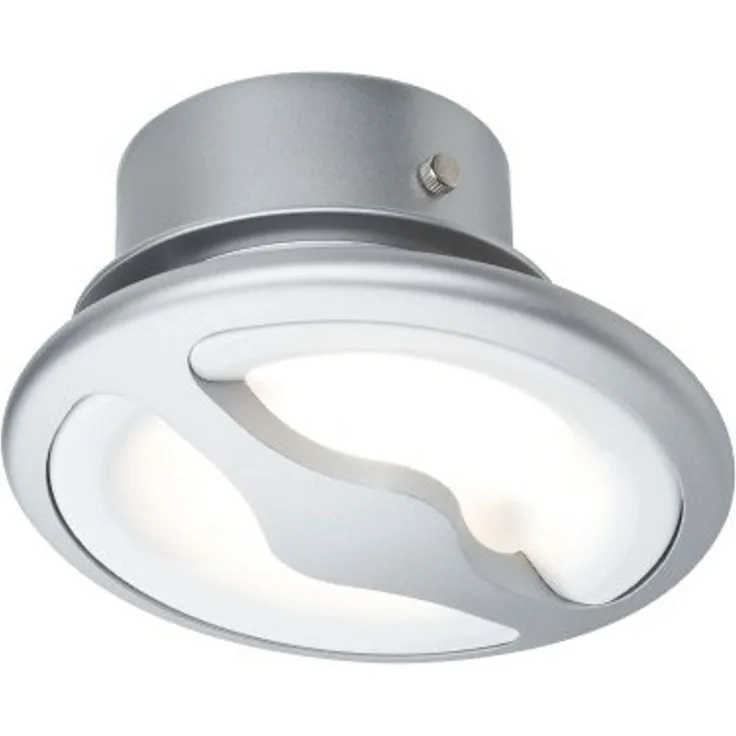 Paulmann Premium Einbauleuchten Set Side LED schwenkbar 30° 1x10W 230V/700mA 152mm Chrom matt/Alu1388