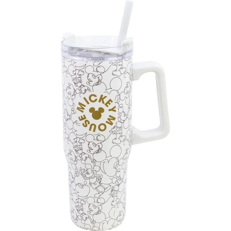 Disney Mickey Mouse Sipper Mug 920 ml Thermo Trinkbecher mit Griff – Bild 2