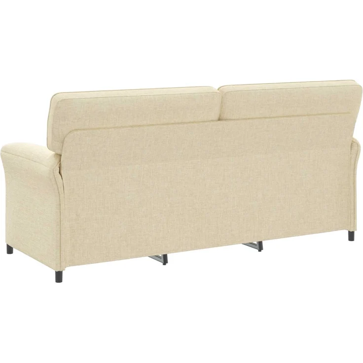 vidaXL Sofa Set 2 stk. Creme Stoff 3424878 – Bild 6