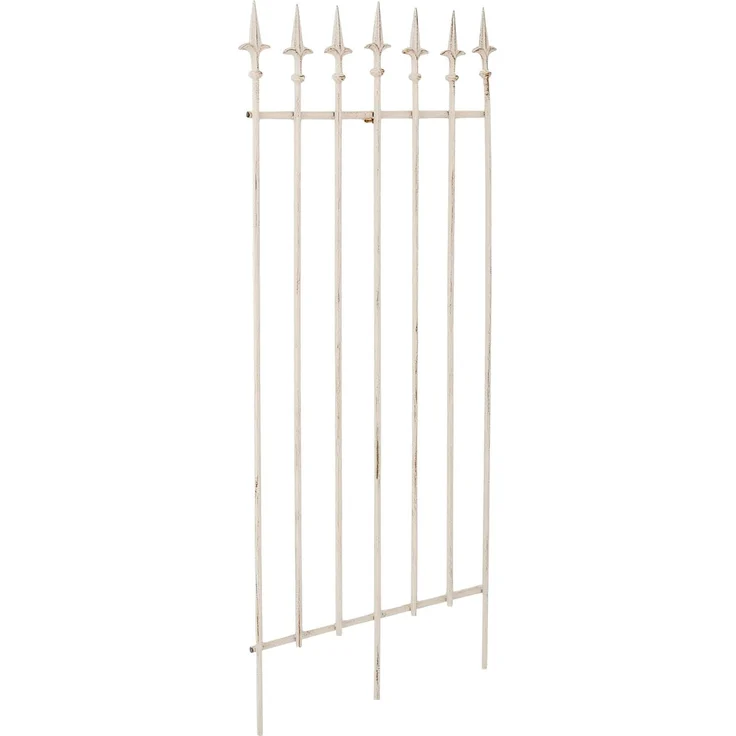 Rankgitter FREYA - 50x0,7x100cm, Metall, Antik-Creme | Rankhilfe Kletterpflanzen Gartendekoration – Bild 5