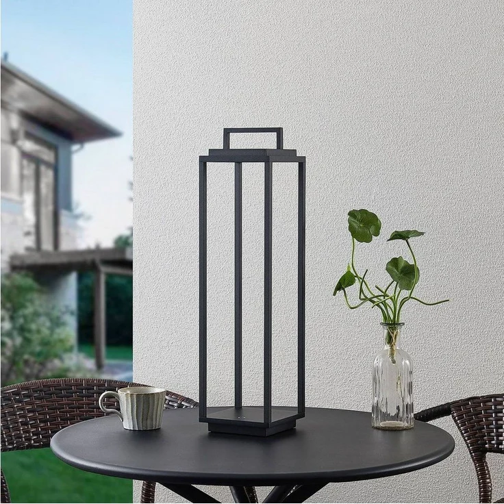 Lucande Außen-Stehlampe Elaja, Enthalten, LED - 2,2 W gesamt, warmweiß – Bild 2