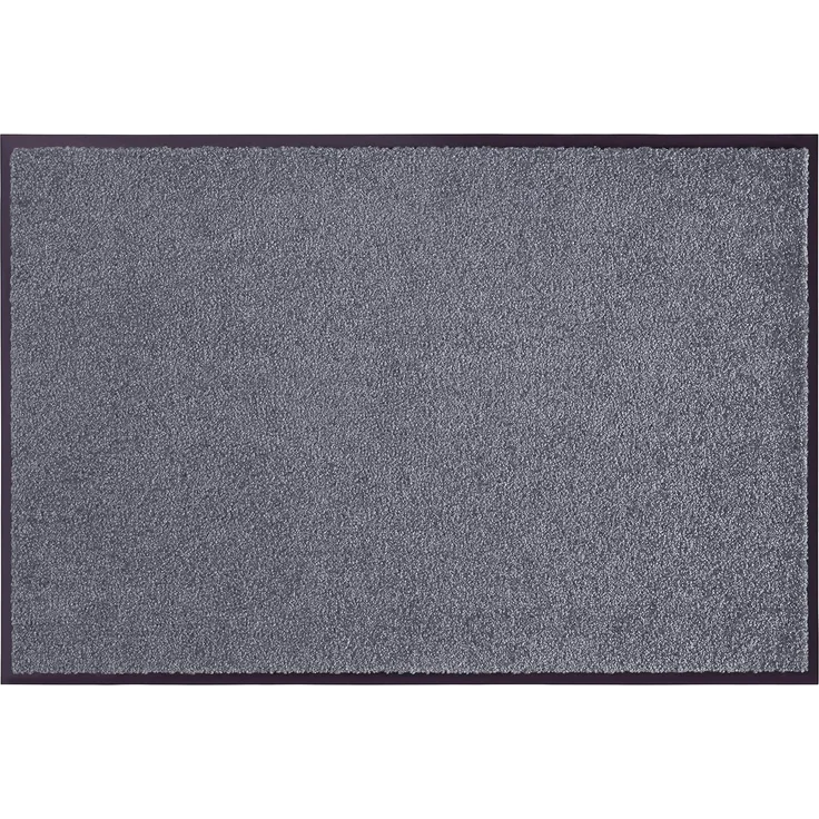 Waschbare Fußmatte Wash & Clean - grau - 40x60x0,7cm – Bild 1