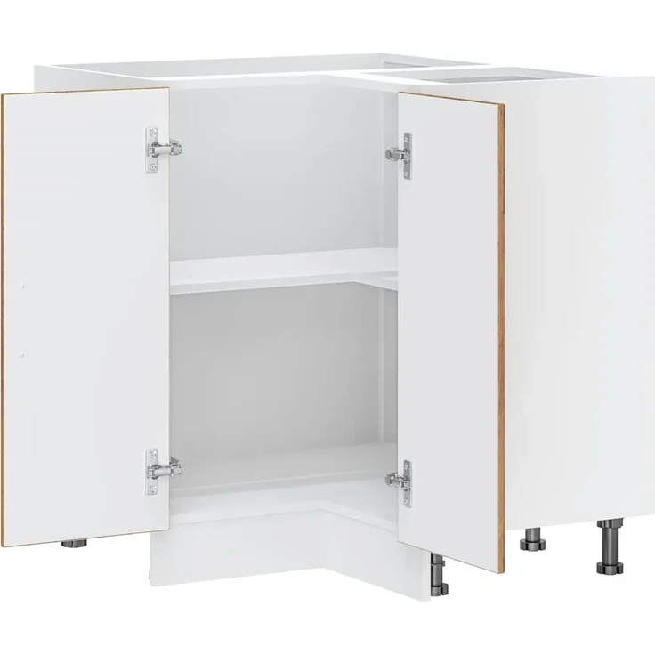vidaXL Küchen-Eckunterschrank Porto Altholz-Optik Holzwerkstoff 853995 – Bild 5