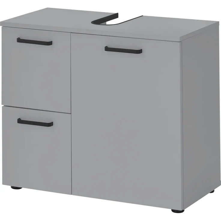 BASIC by Balculina Waschbeckenunterschrank Vanice, Badezimmerschrank B/H/T 70x60x35cm (1-St) Breite 70cm, Softclose, FSC-Mix 70%,Made in Europa – Bild 1