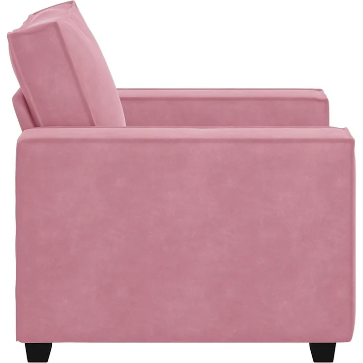 vidaXL Sessel Rosa 100x78x84 cm Samt 4105003 – Bild 4