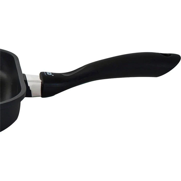 Elo Grillpfanne Alucast, Aluminiumguss (1-tlg), 28x28 cm, ELODUR® Select Versiegelung, Induktion, inkl. Servierzange – Bild 3