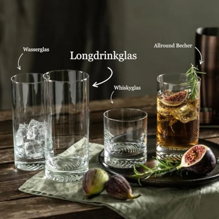 Zwiesel Glas ECHO Longdrinkglas 480 ml 4er Set – Bild 5