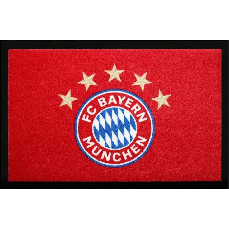 FC Bayern München Fußmatte FC Bayern München Fußmatte I Fußabstreifer I Schmutzfangmatte I Logo, Höhe: 0.200 mm