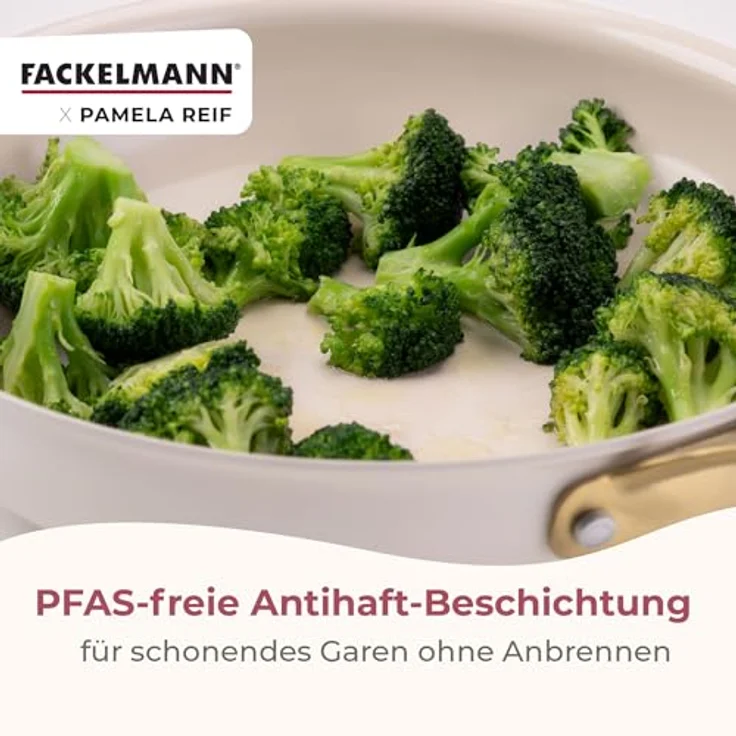 FACKELMANN Topf-Set Topf- und Pfannen-Set, Kochgeschirr, Aluminium, Keramikbeschichtung – Bild 7