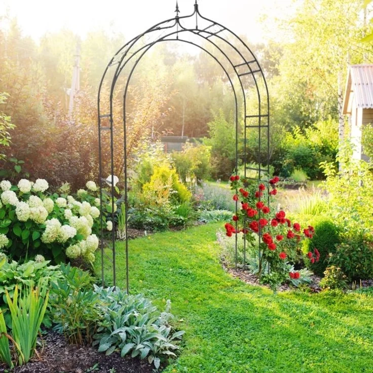 Rosenbogen mit Spitze – Bild 5