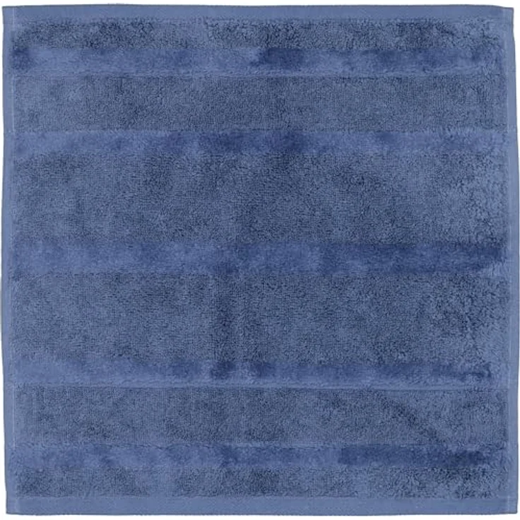 Cawö Handtuch Noblesse Uni 1002 nachtblau – Bild 3