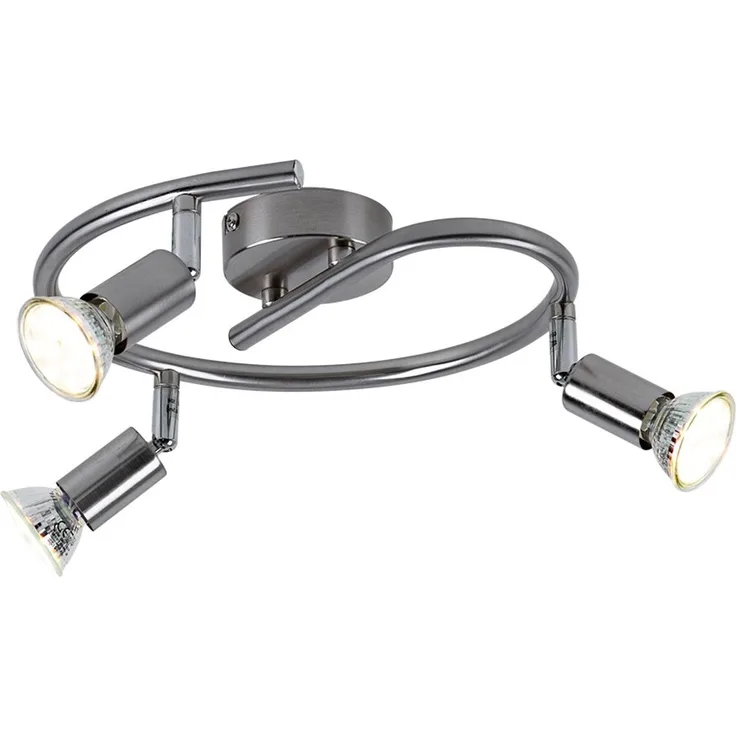 Deckenleuchte Wohnzimmer LED Deckenstrahler 3 Flammig Deckenlampe Flur 57991-3