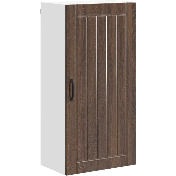 Hängeschrank, Küchenschrank Braun Eichen-Optik 50 x 31 x 100 cm Holzwerkstoff