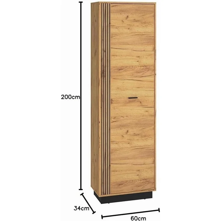 Flur Schrank in Gold Craft Eiche VINICA-131 – Bild 3
