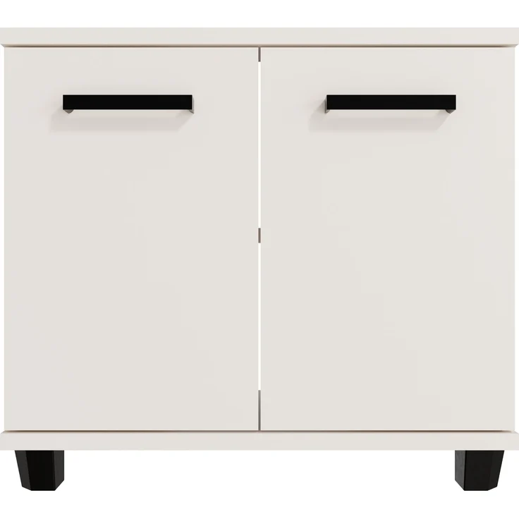 Waschbeckenunterschrank >VERIS< in Sand - 68,6x62x34,8cm (BxHxT) – Bild 1