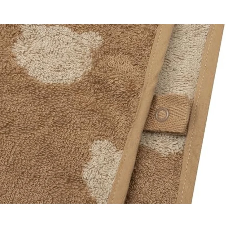 Jollein Badeponcho Kinder und Baby – Jacquard, Teddy Bear – 100% Baumwolle – Frottee – OEKO-TEX Zertifiziert – Poncho Handtuch – Badeponcho Baby für Mädchen und Jungen – Bild 5