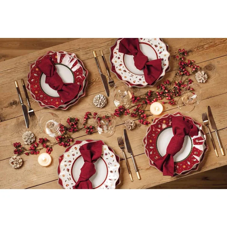 Villeroy & Boch Toy's Delight Speiseteller 28 x 28 cm 6er Set Weiß – Bild 3