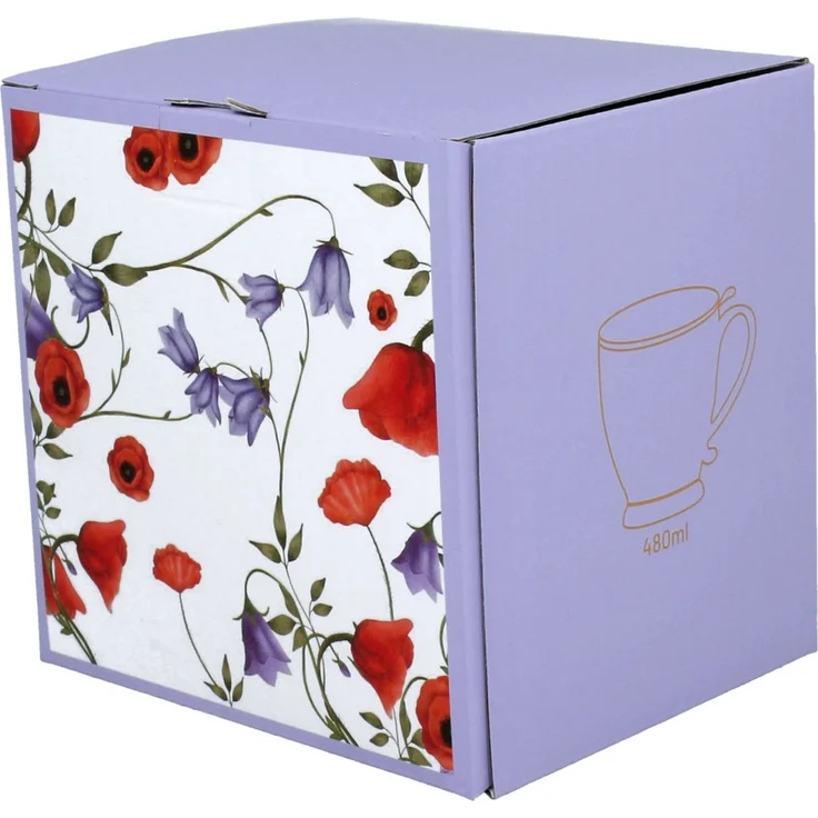 DUO Becher ANGELA mit Fuß, 500 ml, inkl. Deckel und Teesieb, New Bone China Porzellan – Bild 6